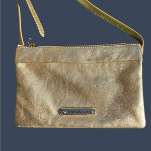 Juicy Couture Gold Wristlet Clutch